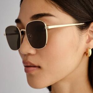 NWT Aire Spiral Gold Sunglasses